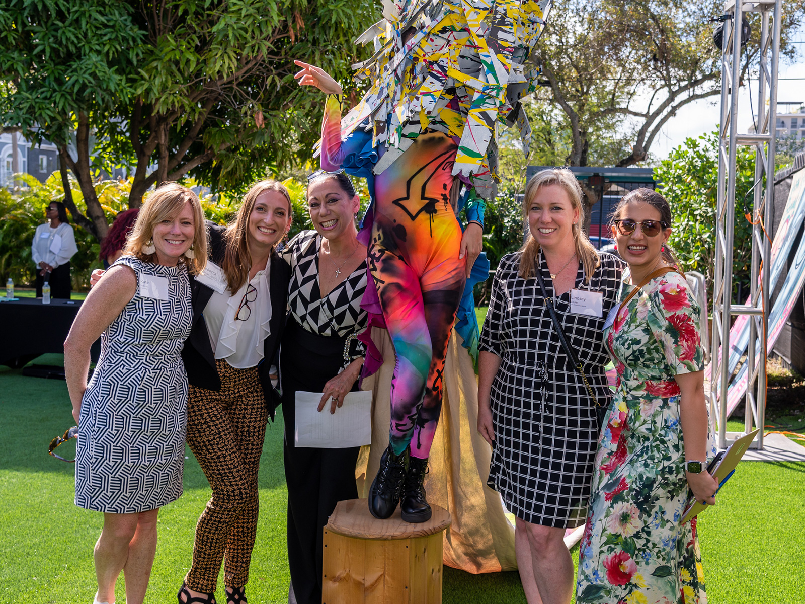 Miami Foundation staff and supporters