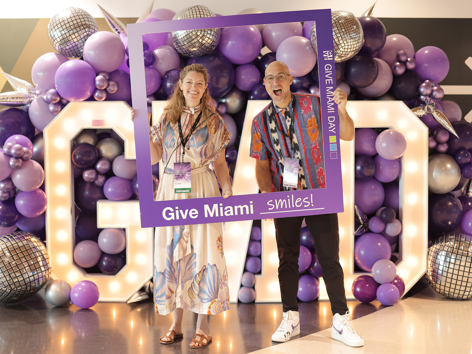 The Miami Foundation staff celebrating on Give Miami Day