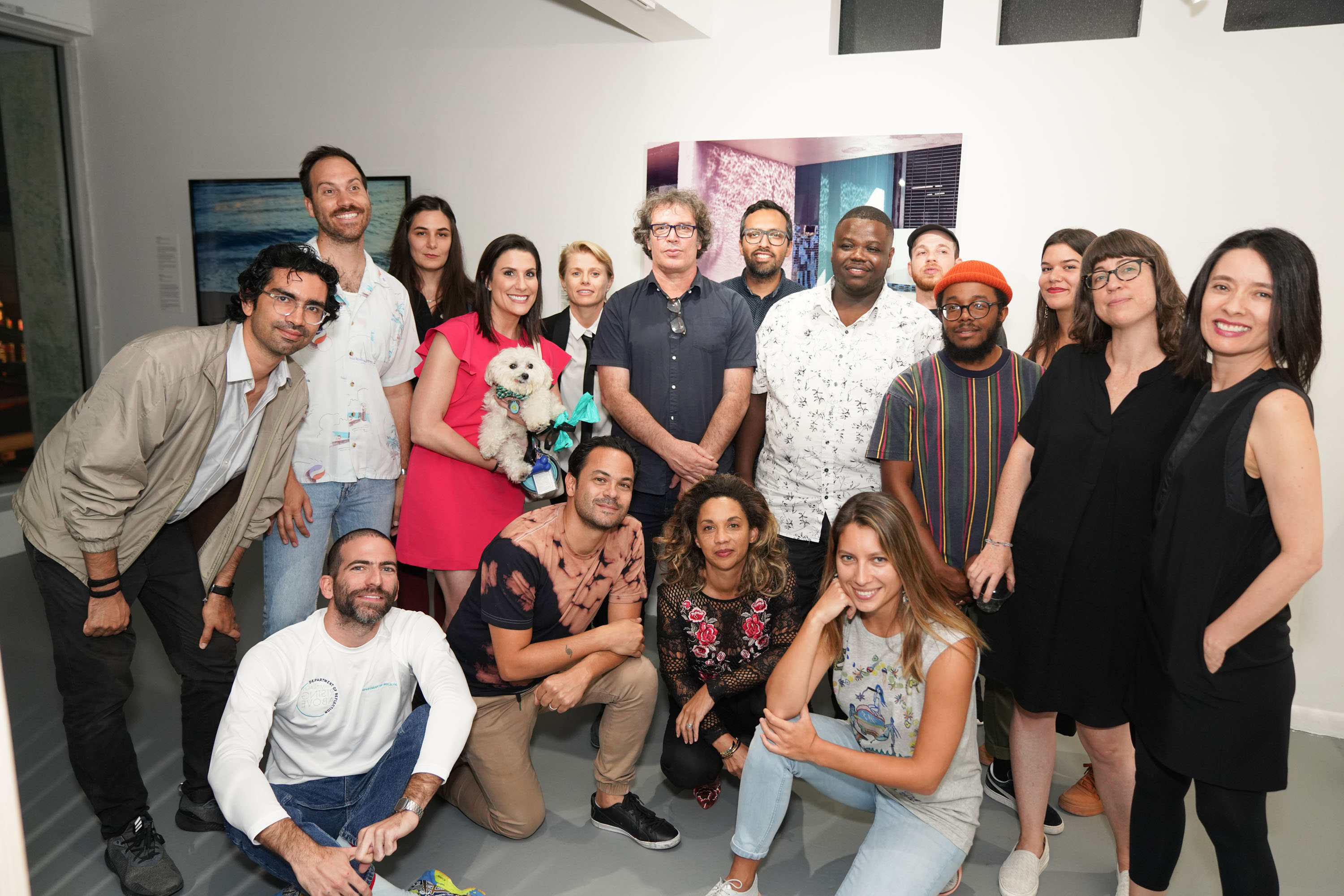 “Culture is what drives communities, and it’s how communities are remembered,” says Dennis Scholl, seen at the center of the photo. “When you think of the Greeks and Romans from thousands of years ago, you don’t think of their businesses, you think of their culture.”