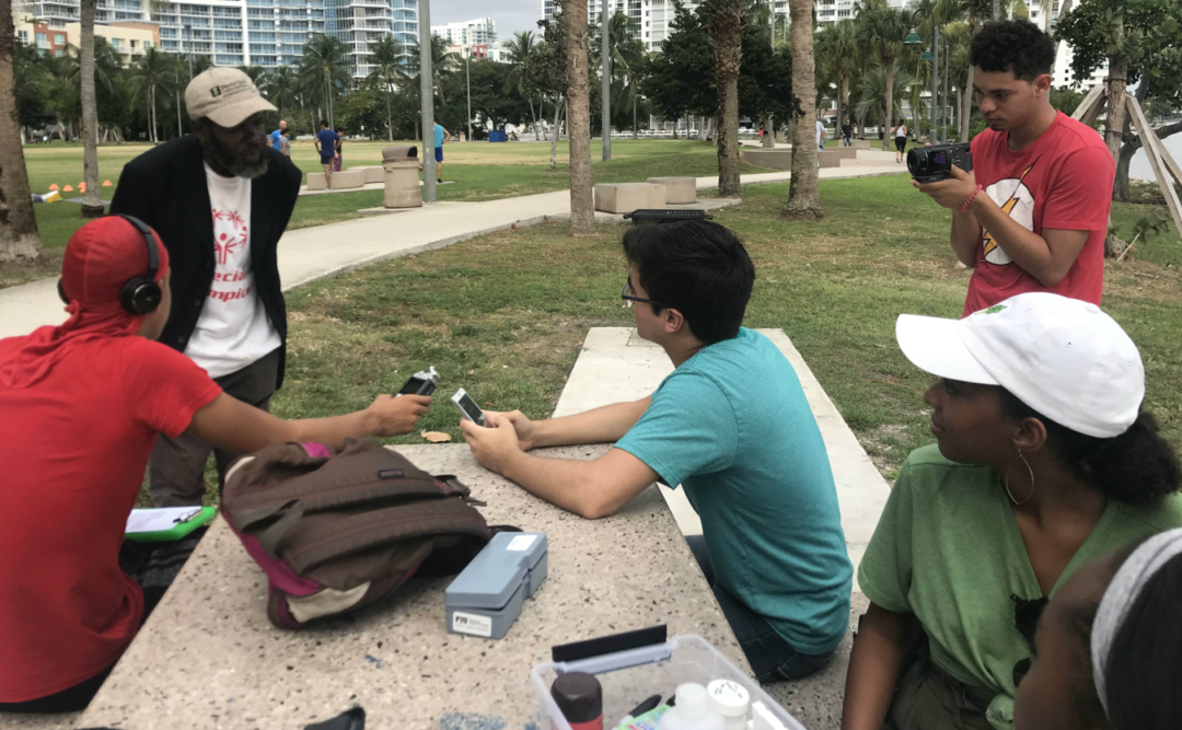 “We’re entering it in seven different film festivals,” says Fernando Bretos, the former director of marine conservation at the Phillip and Patricia Frost Museum of Science, about a 30-minute documentary made by nine Miami-Dade high school students.